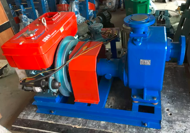 Desel Engine Driven Self Priming Oil Transfer Pump CYZ Series For Gasoline Transfer